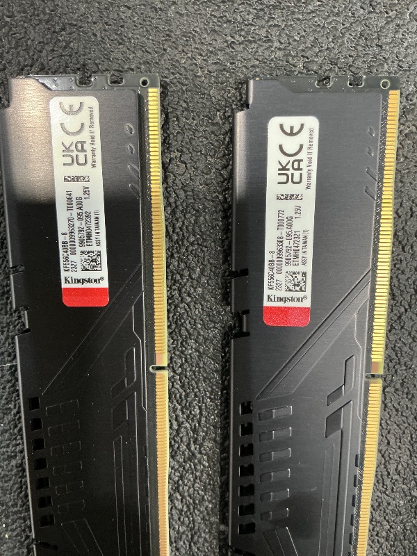 Photo 1 of Kingston FURY Beast 8GB 6000MT/s DDR5 CL36 Desktop Memory | AMD EXPO | Kit of 2 | KF560C36BBEK2-64