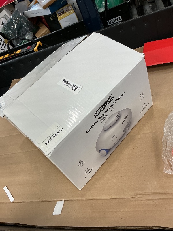 Photo 1 of KALAMOTTI AQUVII Robotic Pool Vacuum White