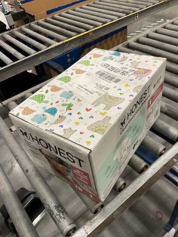 Photo 1 of The Honest Company Diapers, All the Alpacas + Turtle Time, Size 1, 78 Count