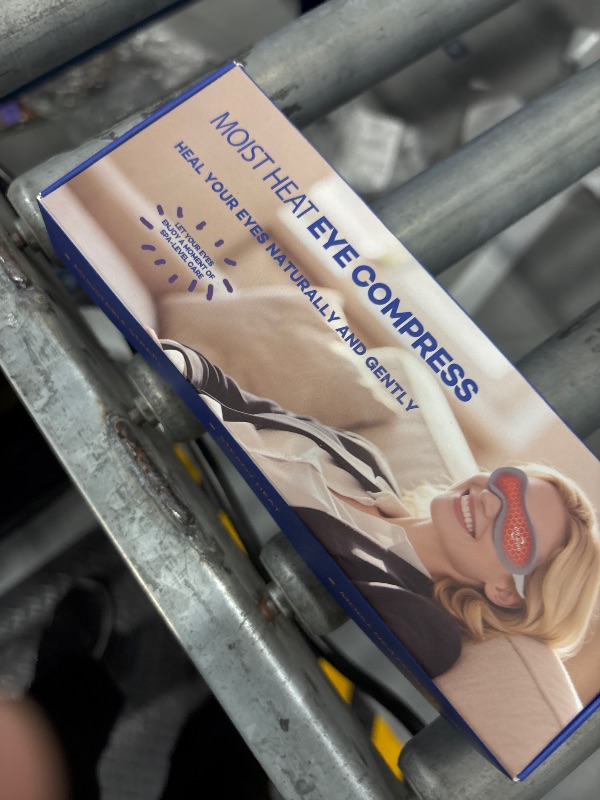Photo 1 of Dr.Auth Heated Eye Mask - Microwave Steam Compress for Dry Eyes