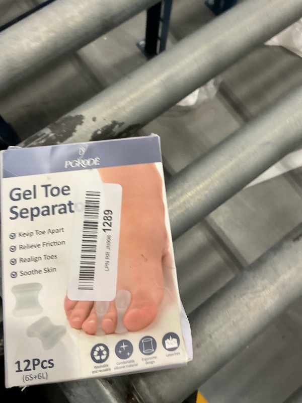 Photo 1 of PGRODE Gel Toe Separators - 12 Pack