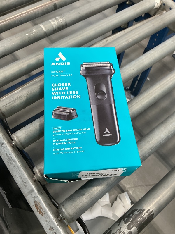 Photo 1 of Andis Inform Lithium-Ion Foil Shaver - Black
