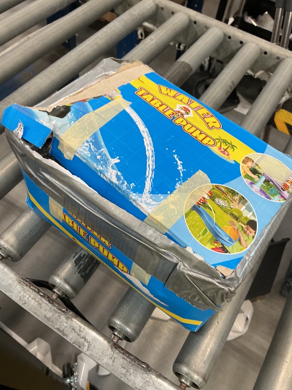 View 2 of Water Table Pump for Kids Age 3-5, Stepless Adjustable Water Flow Pump Toy