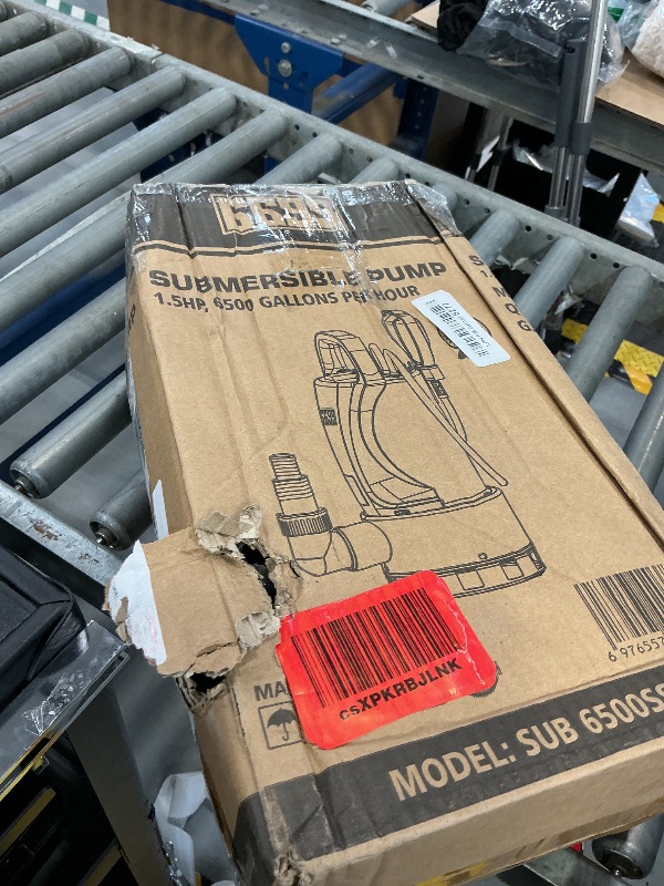 Photo 1 of 6699 1.5HP Submersible Utility Pump