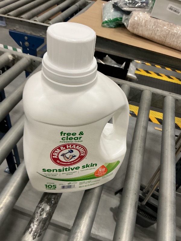 Photo 1 of ARM & HAMMER Sensitive Skin Free & Clear Liquid Laundry Detergent