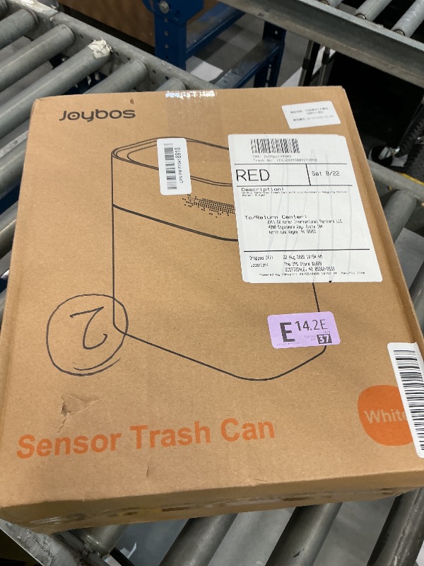 Photo 1 of MOPALL Bathroom Trash Can with Lid Automatic Bagging Motion Sensor 3.5gal