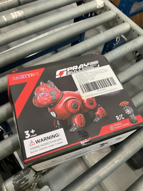 Photo 1 of GAIETYDIY Robotic Bulldog RC Toy, Red
