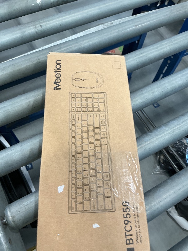 Photo 1 of MEETION Foldable Wireless Keyboard and Mouse Combo