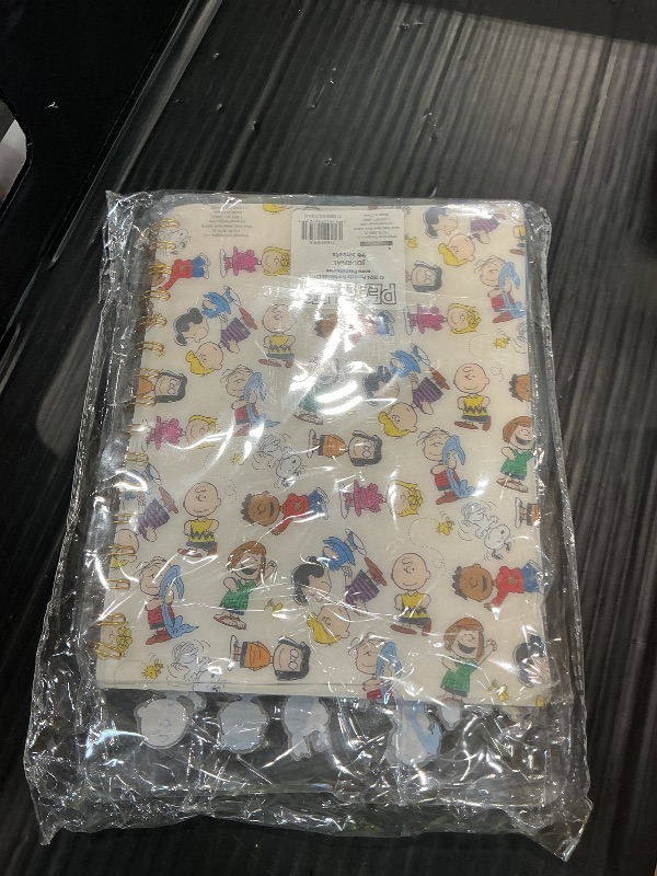 Photo 1 of Peanuts Gang Journal Notebook - 144 Lined Pages, 8x7 Inch