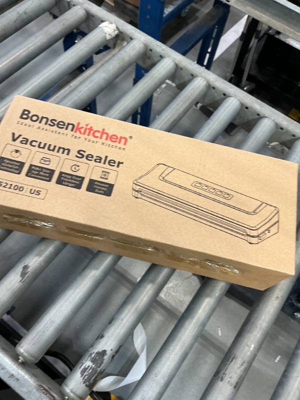 Photo 1 of Bonsenkitchen Vacuum Sealer Machine, Multiple Modes For Meal Prep,Silver