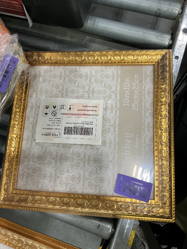 Photo 1 of VIOLABBEY 10x10 Gold Picture Frame
