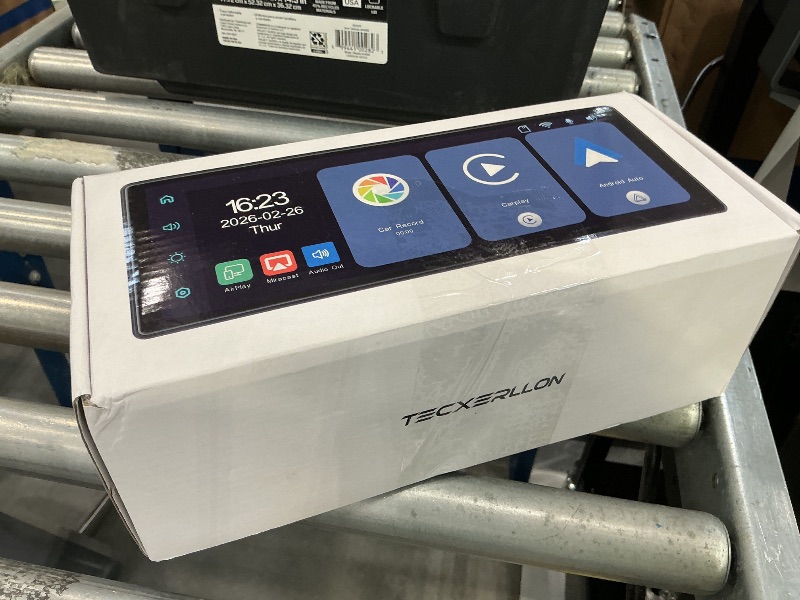 Photo 1 of TECXERLLON 10.3" Wireless CarPlay Screen with Rotatable 4K Dash Cam