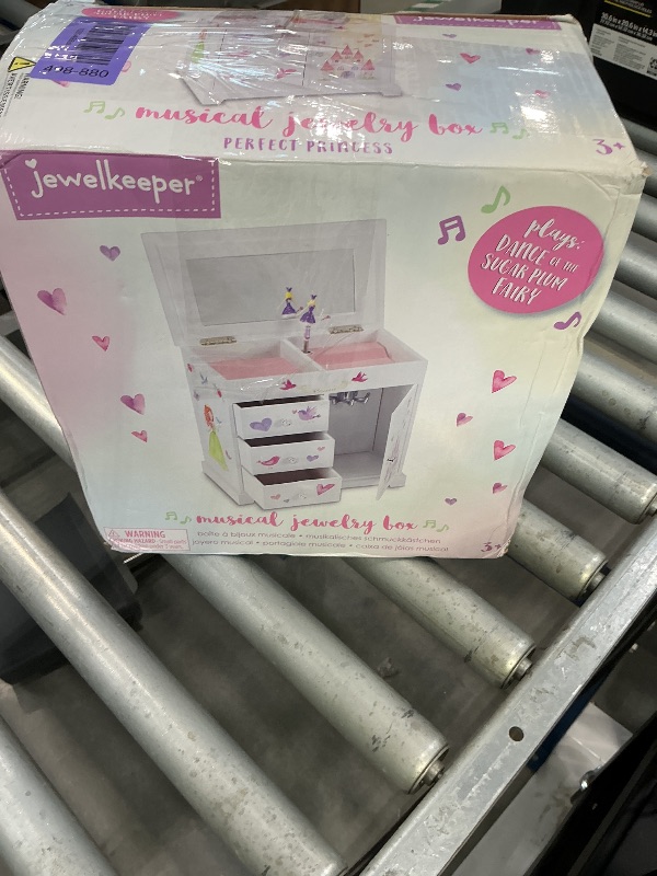 Photo 1 of Jewelkeeper Musical Jewelry Box with 3 Drawers