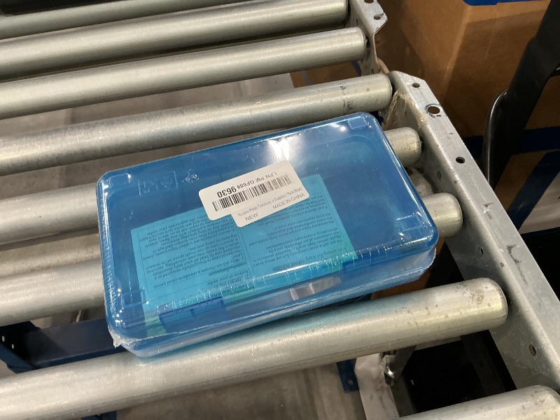 Photo 1 of Nuozme Plastic Pencil Box Case - Blue