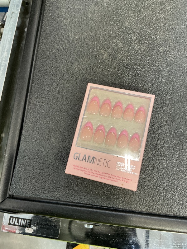 Photo 1 of Glamnetic Press On Nails - Short Almond, Pink Macaron