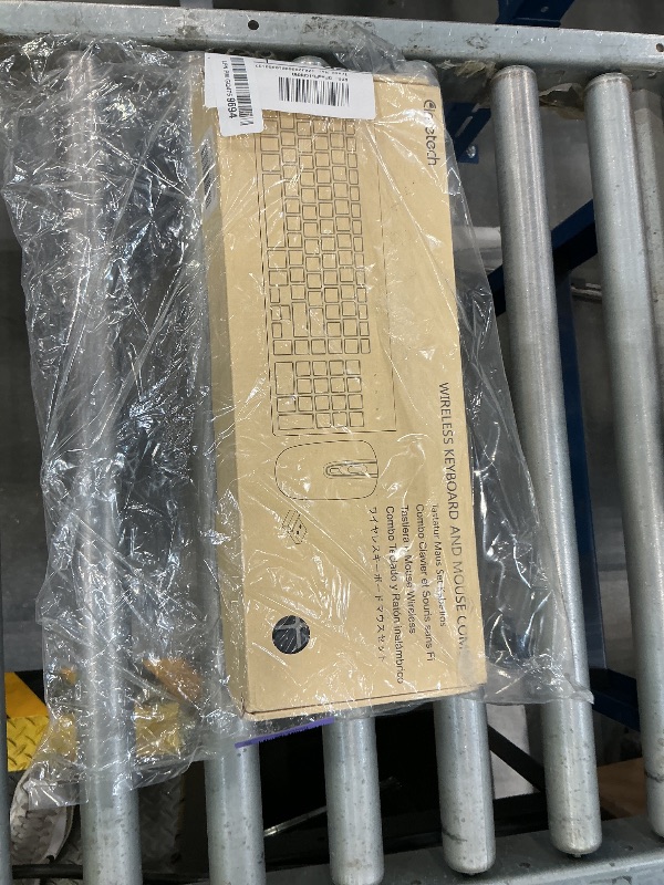 Photo 1 of cimetech Wireless Keyboard and Mouse Combo - Grey Black