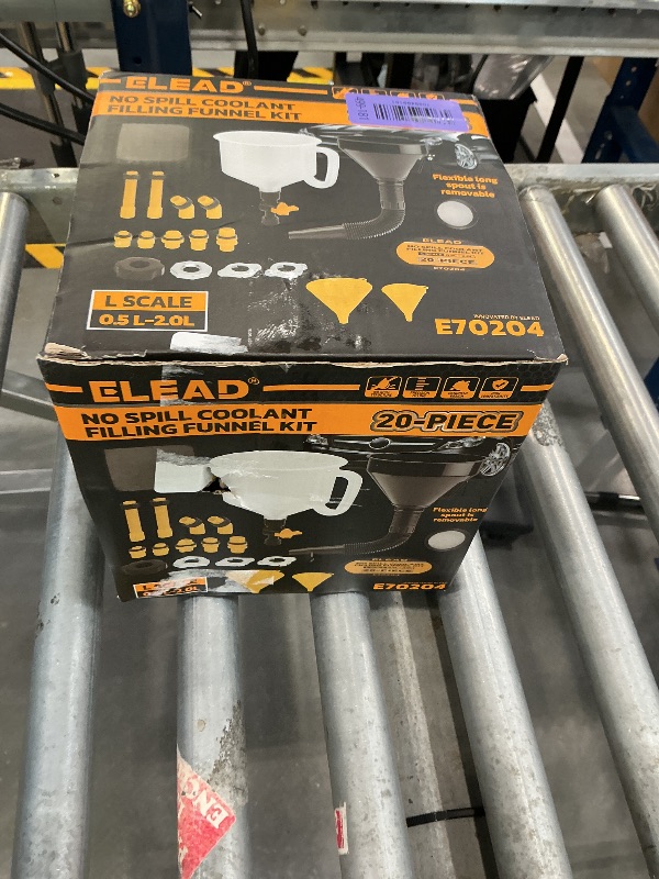 Photo 1 of ELEAD 20-Piece No-Spill Coolant Funnel Kit