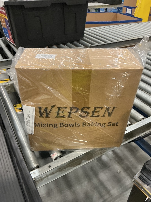 Photo 1 of WEPSEN Mixing Bowls Set, 25PCS Stainless Steel Mixing Bowl with Lid Set, Large Nesting Bowls 7, 4.5, 3,2, 1.5QT, Measuring Cups and Spoons Baking Utensils Metal Bowl for Kitchen Prep