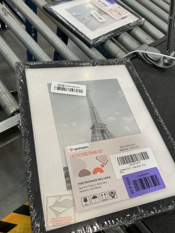 Photo 1 of upsimples 8.5x11 Picture Frame, Black