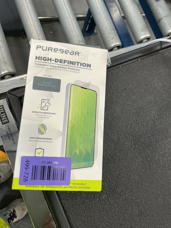 Photo 1 of PureGear Maximum Clarity HD Tempered Glass Screen Protector for Google Pixel 10 Pro XL, Scratch Resistant, Touch Swipe Precision, Case Friendly Fit, Lifetime Replacement-Installation Tray Included