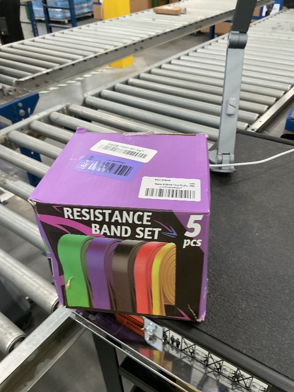 Photo 1 of 5-Level Resistance Bands for Working Out, Pull Up Assistance Bands