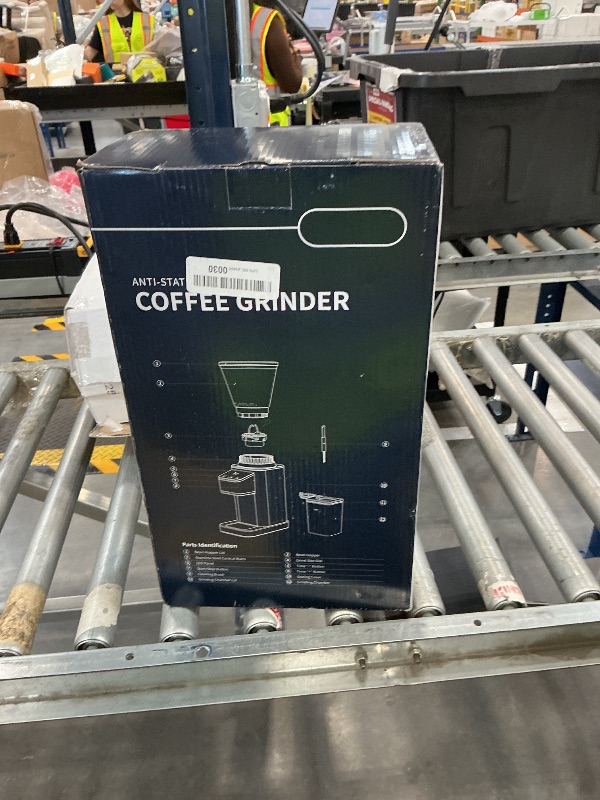 Photo 1 of SHARDOR Conical Burr Coffee Grinder - 48 Settings, Silver