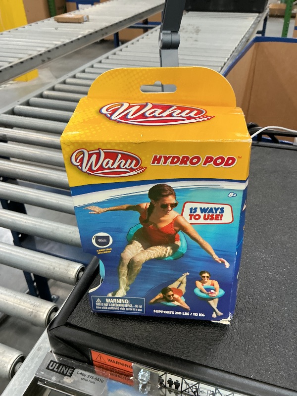 Photo 1 of Wahu Hydro Pod Pool Float, 21" Round, Blue