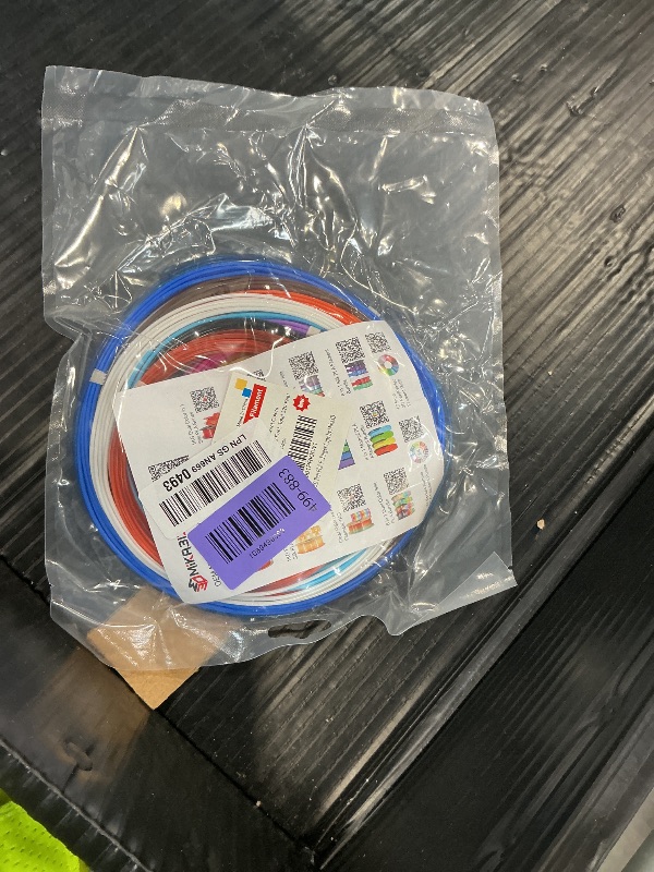 Photo 1 of MIKA3D PLA Filament Refills, 32 Colors, 320ft Total