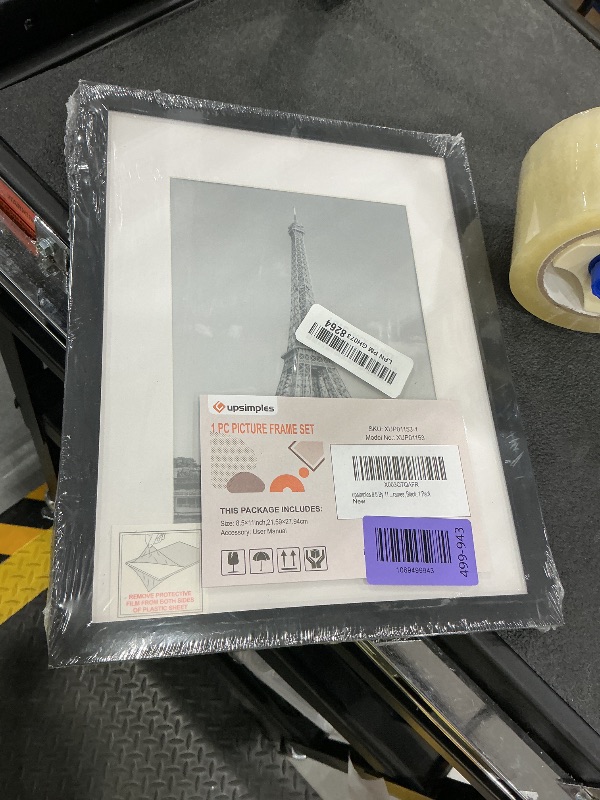 Photo 1 of upsimples 8.5x11 Picture Frame, Black