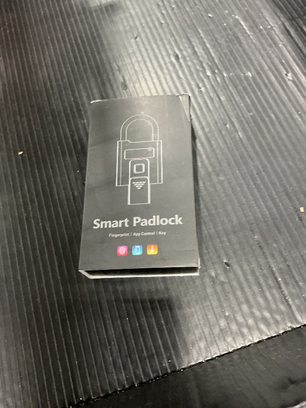 Photo 1 of eLinkSmart Fingerprint Padlock, Key Backup, Bluetooth, Weatherproof
