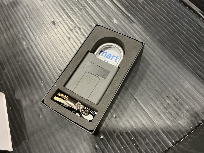 Photo 1 of eLinkSmart Fingerprint Padlock, Key Backup, Bluetooth, Weatherproof
