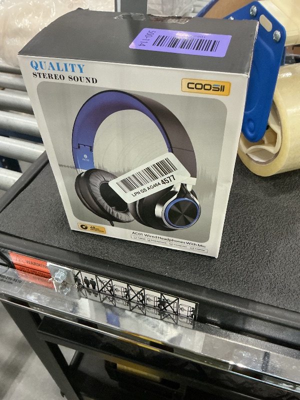 Photo 1 of COOSII AC01 Over-Ear Headphones with Mic