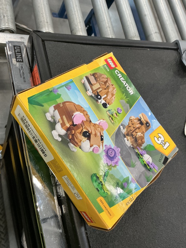 Photo 1 of LEGO Creator 3 in 1 Cute Hamster with Flower Building Set 31376