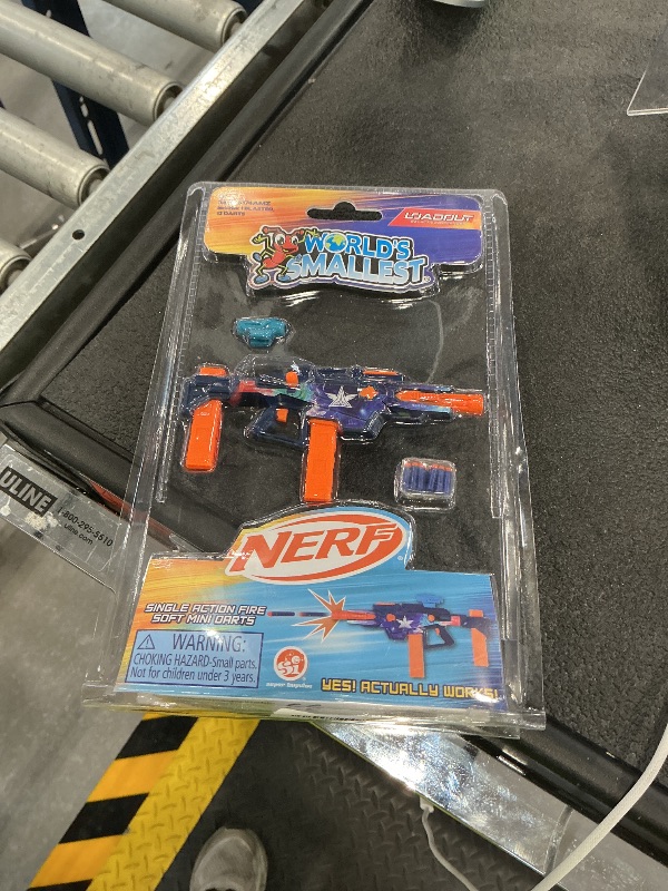 Photo 1 of World's Smallest Nerf Galactic Commander Mini Blaster