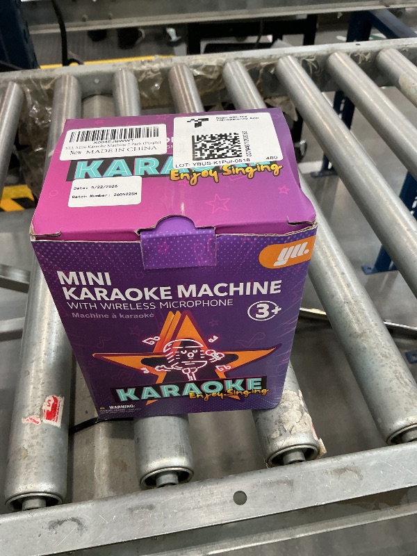 Photo 1 of YLL Karaoke Machine for Kids - Purple