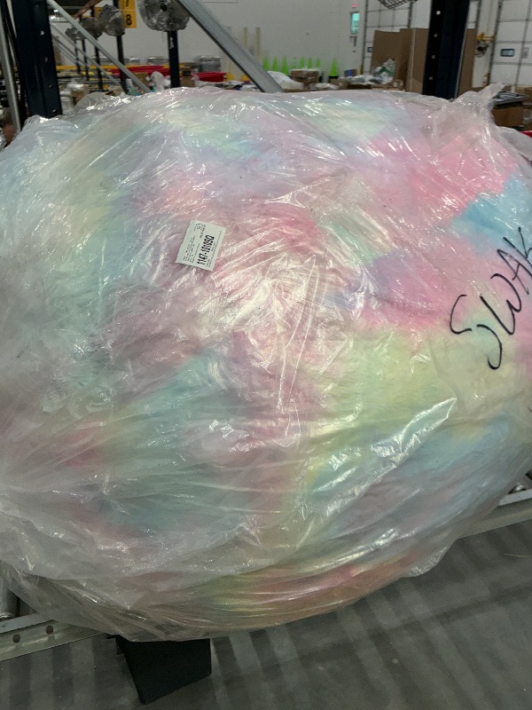 Photo 1 of ILPEOD Rainbow Bean Bag Chair 41" Memory Foam