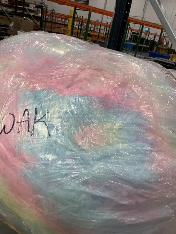 Photo 1 of ILPEOD Rainbow Bean Bag Chair 41" Memory Foam