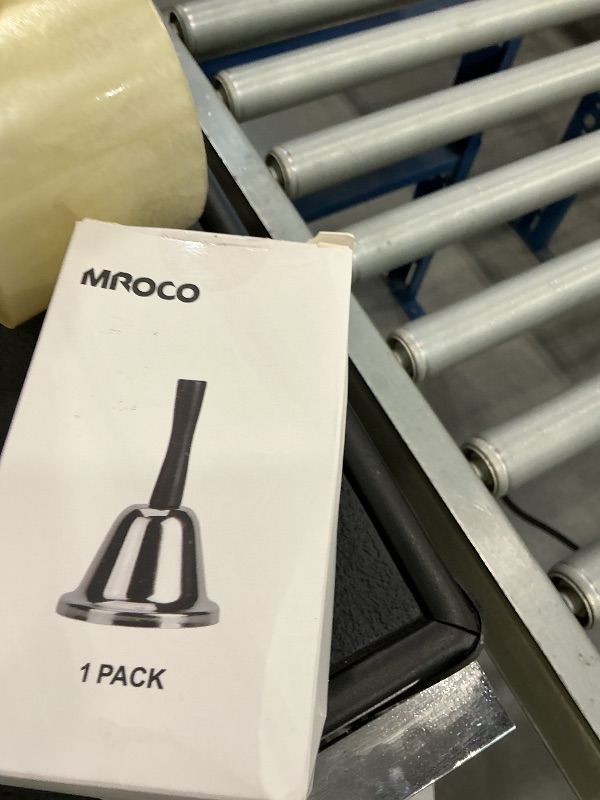 Photo 1 of MROCO Steel Hand Bell - Silver, 1 Pack