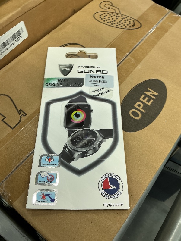 Photo 1 of IPG for Universal Round Watch Screen Protector (2 Units) Hydrogel Film Bubble Free Anti-Scratch Invisible Protection Good for Smart Watch Too Size Options are Available (31 mm Diameter)
