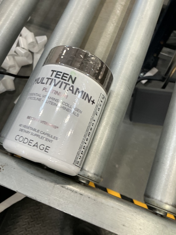 Photo 1 of Codeage Teen Multivitamin+ Platinum Supplement - 60 Capsules