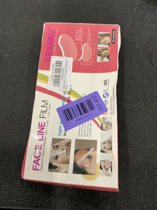 Photo 1 of EBANKU Shower Face Shield Visors - 50 PCS