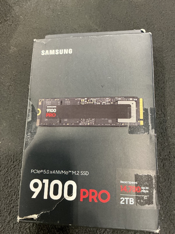 Photo 1 of Samsung SSD 9100 PRO 2TB M.2 NVMe PCIe 5.0 Internal SSD