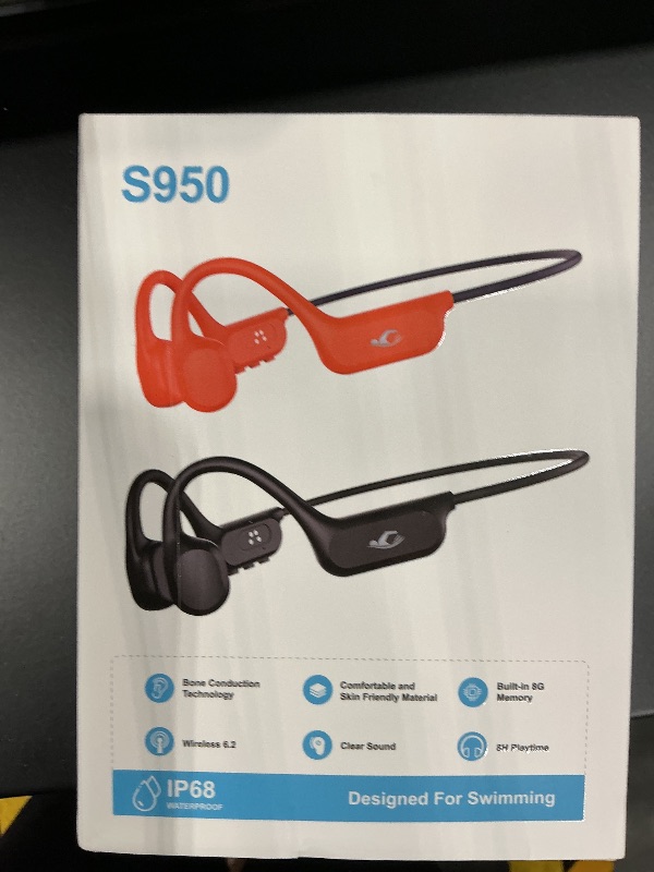 Photo 1 of Niecase Bone Conduction Swimming Headphones