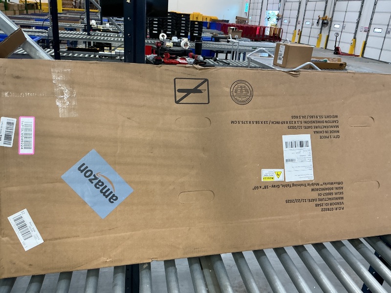 Photo 1 of Iceberg OfficeWorks Mobile Training Table, 5 ft, Gray