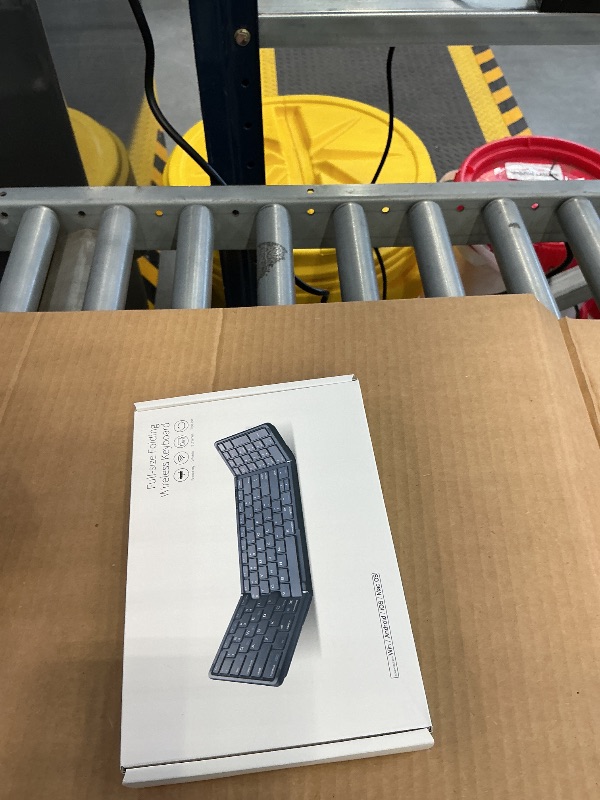 Photo 1 of Samsers Foldable Bluetooth Keyboard with Touchpad, Black