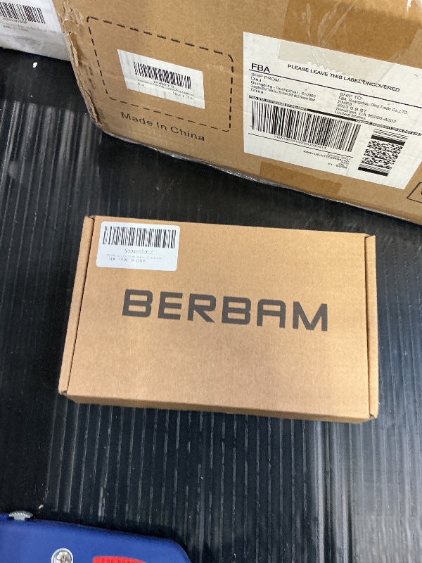Photo 1 of BERBAM Acrylic Straw Holder - 2 Pack, Transparent
