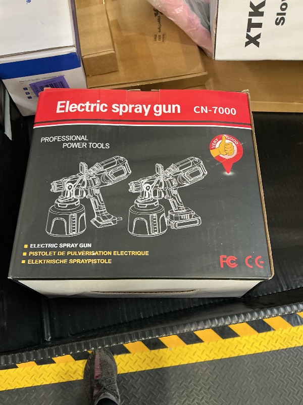 Photo 1 of Cordless Paint Sprayer Compatible with DEWALT 20V MAX Battery (No Battery)