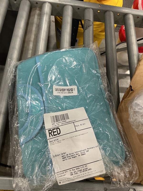 Photo 1 of AM Case 11.6-12" Neoprene Sleeve with Handle - Turquoise
