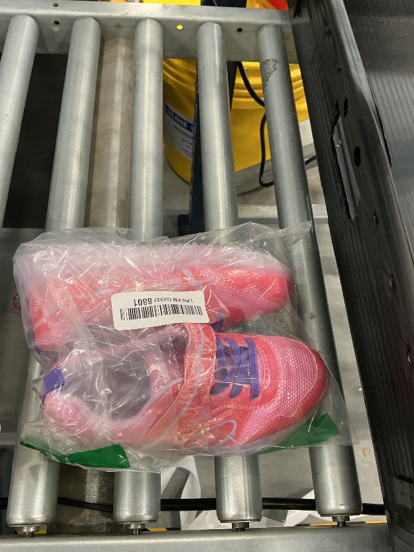 Photo 1 of YESKIS Girls LED Light Up Sneakers Red