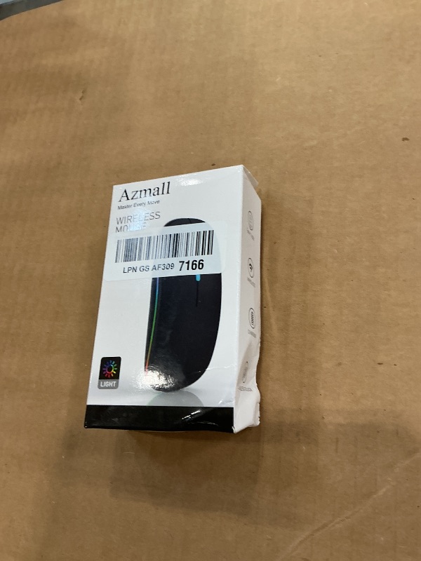 Photo 1 of Azmall Wireless LED Bluetooth Mouse with Jiggler Mode